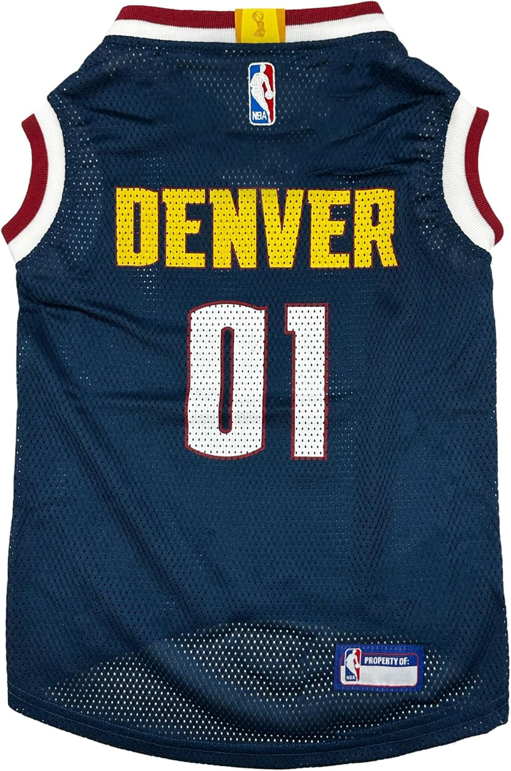 NBA LOS ANGELES LAKERS DOG Jersey, Large - Tank Top Basketball Pet Jersey
