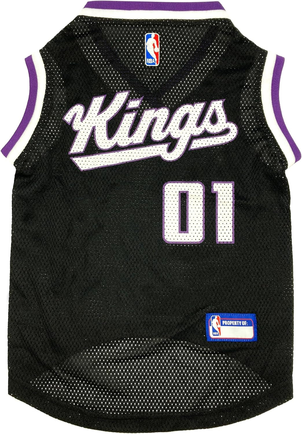 NBA LOS ANGELES LAKERS DOG Jersey, Large - Tank Top Basketball Pet Jersey