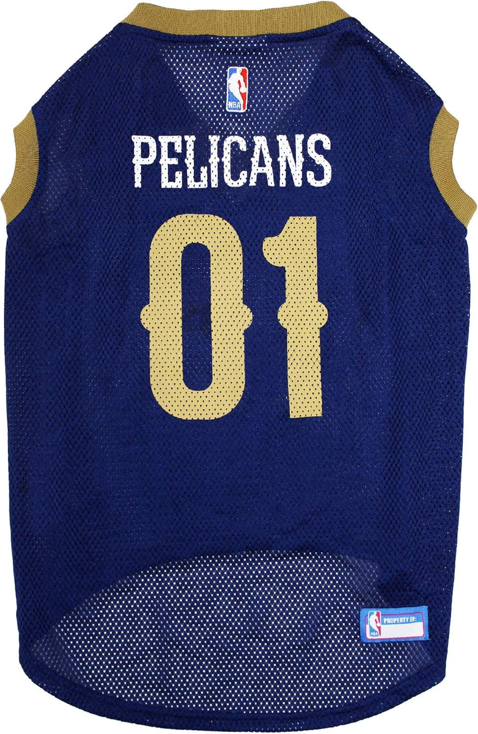 NBA LOS ANGELES LAKERS DOG Jersey, Large - Tank Top Basketball Pet Jersey