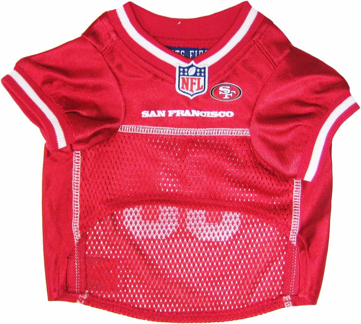 NFL Kansas City Chiefs Dog Jersey, Size: Medium. Best Football Jersey Costume for Dogs & Cats. Licensed Jersey Shirt