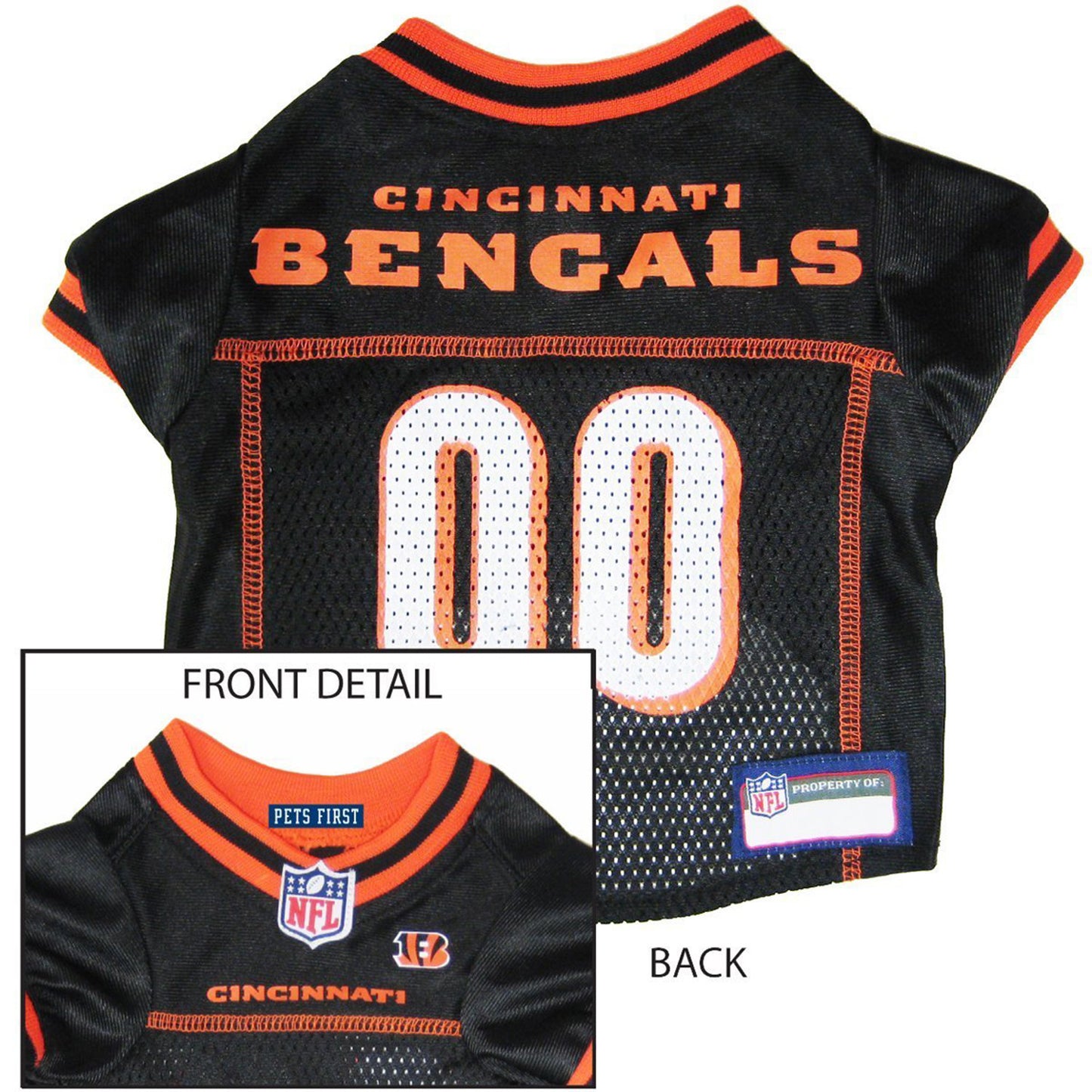 Pets First NFL Licensed Jersey for Dogs & Cats - Available in 32 Teams 7 Sizes